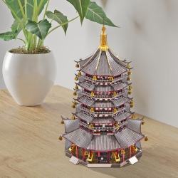 Metalowe Model 3D - Pagoda Leifeng
